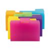 SuperTab Top Tab File Folders, 1/3-Cut Tabs: Assorted, Letter Size, 0.75" Expansion, Polypropylene, 18/Pack2