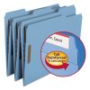 Top Tab Colored Fastener Folders, 2 Fasteners, Letter Size, Blue Exterior, 50/Box2