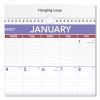 Erasable Wall Calendar, 12 x 17, White Sheets, 12-Month (Jan to Dec): 20232