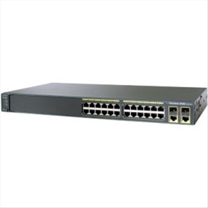 Cisco Catalyst C2960-24-S, Refurbished Managed L2 Fast Ethernet (10/100) 1U Black1