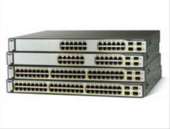 Cisco Catalyst C3750G-48TSS, Refurbished Managed L2/L3 Gigabit Ethernet (10/100/1000) 1U Silver1