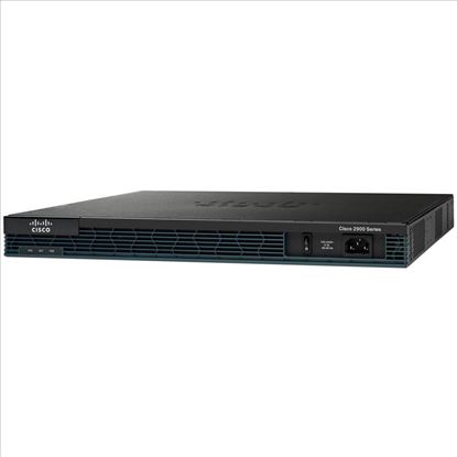 Cisco C2901-VSEC/K9, Refurbished wired router Gigabit Ethernet Black1