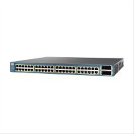 Cisco Catalyst C3560E-48TDE, Refurbished Managed L2/L3 Gigabit Ethernet (10/100/1000) 1U Black1