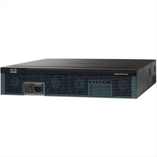 Cisco 2921, Refurbished wired router Gigabit Ethernet Black1