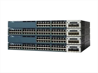 Cisco Catalyst C3560X-48T-S, Refurbished Managed L3 Gigabit Ethernet (10/100/1000) 1U Black1