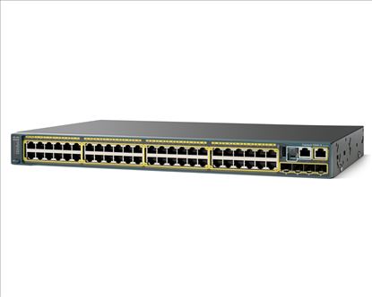 Cisco Catalyst C2960S-48TDL, Refurbished Managed L2 Gigabit Ethernet (10/100/1000) 1U Black1