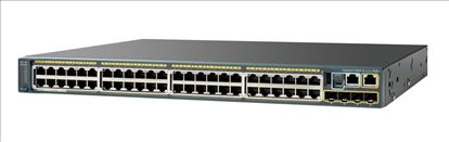 Cisco Catalyst C2960S48LPDL, Refurbished Managed L2 Gigabit Ethernet (10/100/1000) Power over Ethernet (PoE) 1U Black1