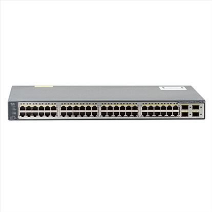 Cisco Catalyst WS-C3750V2-48PS-S Managed Power over Ethernet (PoE)1