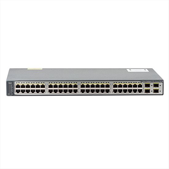 Cisco Catalyst WS-C3750V2-48PS-S Managed Power over Ethernet (PoE)1