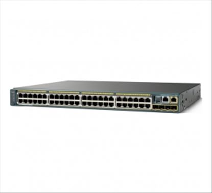 Cisco Catalyst C2960S-48TSS, Refurbished Managed Gigabit Ethernet (10/100/1000) Power over Ethernet (PoE) 1U Black1