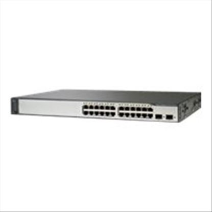 Cisco C3750V224FSS, Refurbished Managed L3 Gigabit Ethernet (10/100/1000) 1U Black, Silver1