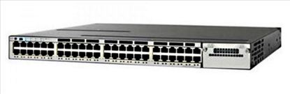 Cisco C3850-48P-S, Refurbished Managed Power over Ethernet (PoE) Black, Gray1