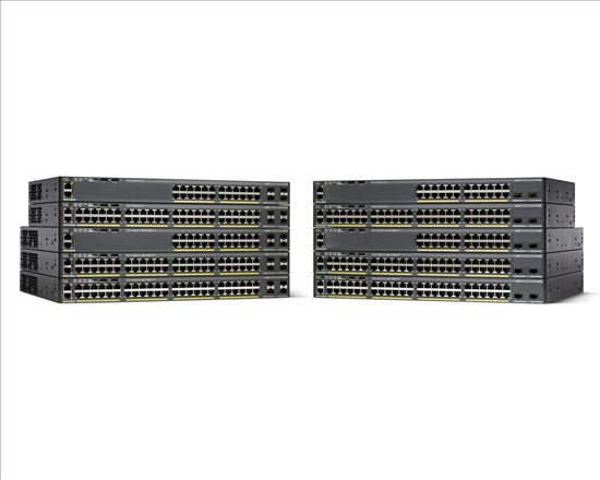 Cisco Catalyst C2960XR24TDI, Refurbished Managed L2 Gigabit Ethernet (10/100/1000) 1U Black1