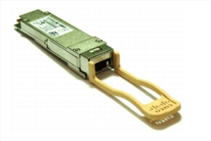 Cisco QSFP-40G-CSR4, Refurbished network transceiver module Fiber optic 40000 Mbit/s QSFP+ 850 nm1