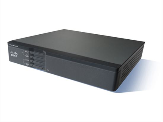 Cisco 867VAE-K9, Refurbished wired router Gigabit Ethernet Black1