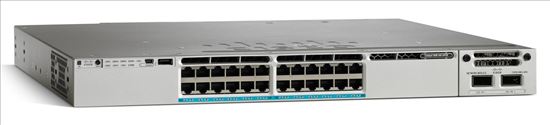 Cisco Catalyst C3850-24XU-S, Refurbished Managed 10G Ethernet (100/1000/10000) Black, Gray1