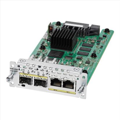 Cisco NIM-2GE-CU-SFP, Refurbished network switch module Gigabit Ethernet1