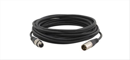 Kramer Electronics XLR Quad Style, 0.5m audio cable 19.7" (0.5 m) XLR (3-pin) Black1