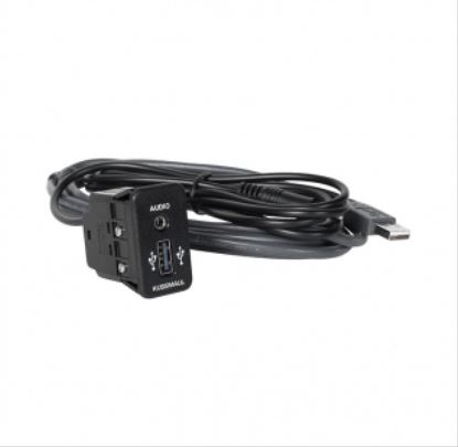 Gamber-Johnson 16648 USB cable 72" (1.83 m) USB A Black1