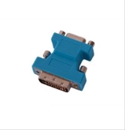 Raritan ADVI-VGA-16 cable gender changer DVI Blue, Metallic1