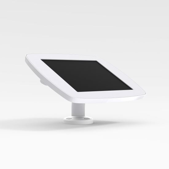 Bouncepad Swivel Desk tablet security enclosure 9.7" White1