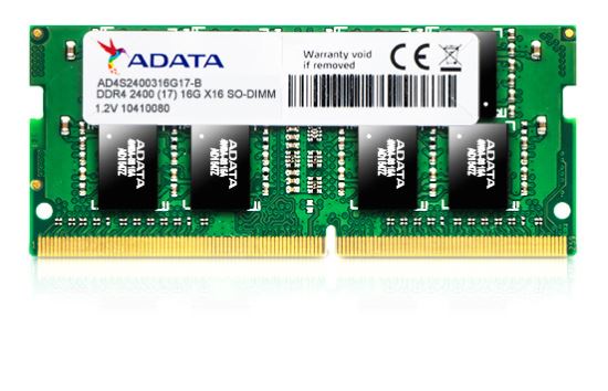 ADATA AD4S2400716G17-BGN memory module 16 GB 1 x 16 GB DDR4 2400 MHz1