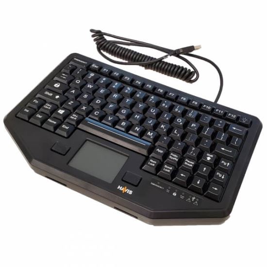 Havis KB-105 mobile device keyboard Black QWERTY English1