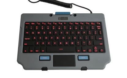 Gamber-Johnson 7170-0817-01 mobile device keyboard Black, Gray USB QWERTY English1