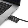 Compulocks MACBOOK PRO 16 2021 COMBINATION CABLE LEDGE LOCK1