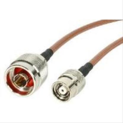 Intermec 4m, RP-TNC/N coaxial cable 157.5" (4 m) Brown1
