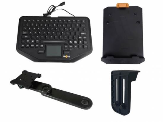 Havis PKG-KBM-106-1 mobile device keyboard Black USB QWERTY English1