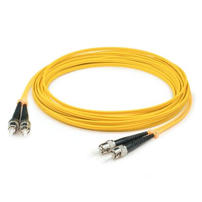 AddOn Networks ADD-ST-ST-9M9SMF-TAA fiber optic cable 354.3" (9 m) OFNR OS2 Yellow1