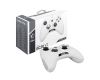 MSI FORCEGC20V2WHITE Gaming Controller White USB 2.0 Gamepad Analogue / Digital Android, PC5