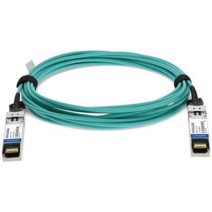 AddOn Networks PAN-SFP-PLUS-AOC10M-AO InfiniBand cable 393.7" (10 m) SFP+ Aqua color1