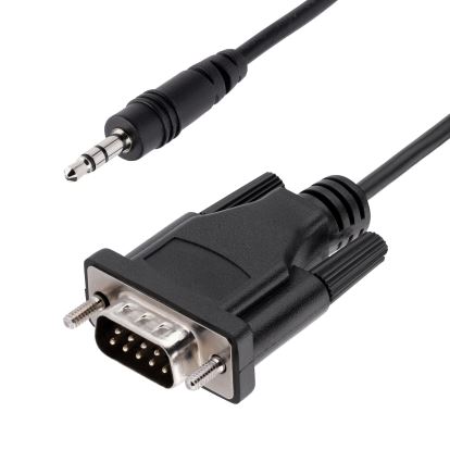 StarTech.com 9M351M-RS232-CABLE cable gender changer DB-9 3.5mm Black1