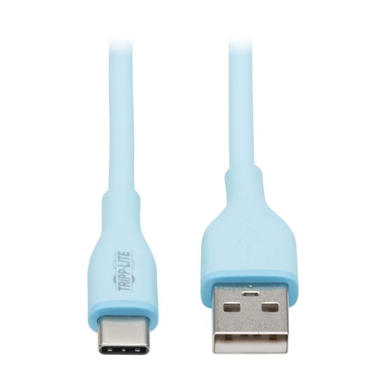 Tripp Lite U038AB-006-S-LB USB cable 72" (1.83 m) USB 2.0 USB A USB C Blue1