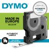 DYMO D1 Standard - White on Black - 12mm label-making tape8