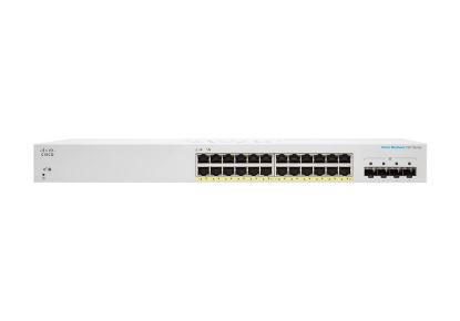 Cisco CBS220-24FP-4X Managed L2 Gigabit Ethernet (10/100/1000) Power over Ethernet (PoE) White1