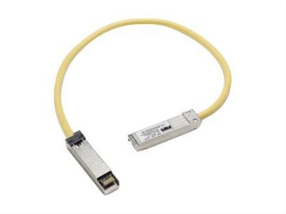 Cisco CAB-SFP-50CM= networking cable Yellow 19.7" (0.5 m)1