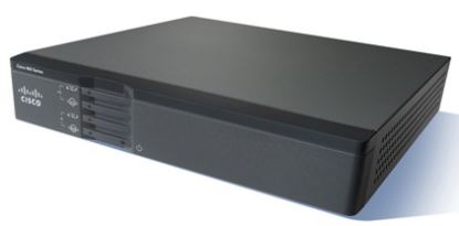 Cisco 860VAE wired router Gigabit Ethernet Black1