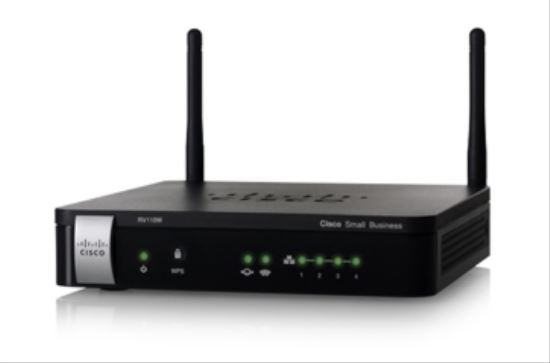 Cisco RV110W wireless router Fast Ethernet Black1