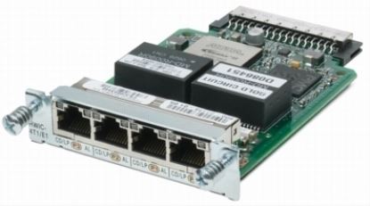 Cisco 4-Port T1/E1 Clear Channel High-Speed WAN Interface Card network switch component1