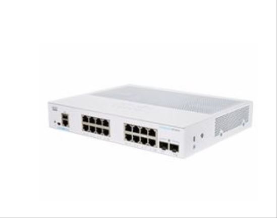 Cisco CBS350-16T-E-2G-NA network switch Managed L3 Gigabit Ethernet (10/100/1000) 1U Gray1