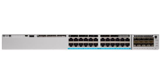 Cisco Catalyst C9300L-24UXG-4X-A network switch Managed L2/L3 10G Ethernet (100/1000/10000) Power over Ethernet (PoE) 1U Gray1