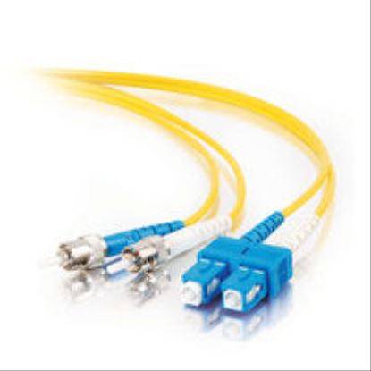 C2G 8m SC/ST Duplex 9/125 Single-Mode Fiber Patch Cable fiber optic cable 315" (8 m) Yellow1