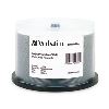 Verbatim CD-R 80MIN 700MB 52X DataLifePlus White Inkjet, Hub Printable 50pk Spindle 50 pc(s)1
