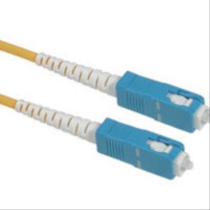 C2G 1m SC/SC Plenum-Rated Simplex 9/125 Single-Mode Fiber Patch Cable fiber optic cable 39.4" (1 m) Yellow1