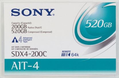 Sony SDX4200CWW backup storage media Blank data tape 200 GB AIT 0.315" (8 mm)1