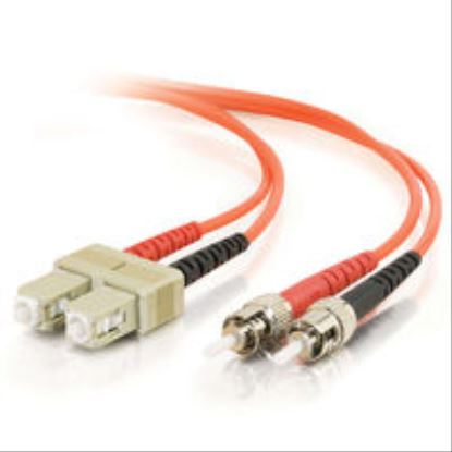 C2G 11155 fiber optic cable 196.9" (5 m) SC ST/BFOC Orange1