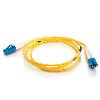 C2G 11180 fiber optic cable 236.2" (6 m) LC OFC Yellow2